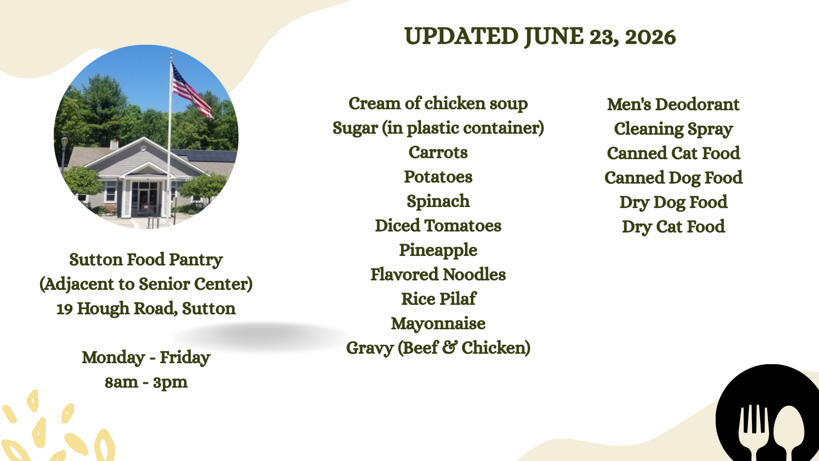 Food Pantry June 23