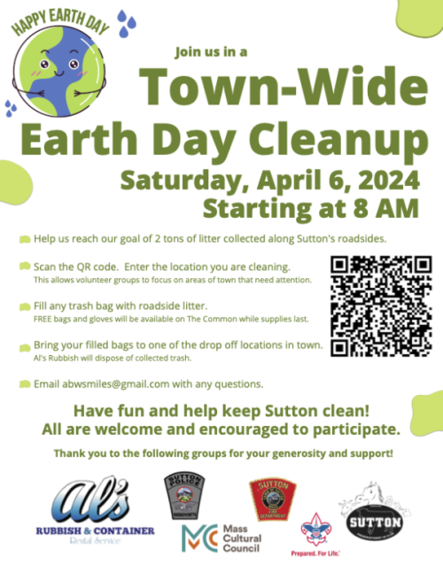 Town-Wide Earth Day Cleanup!