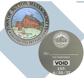 Transfer Station Sticker-FY27