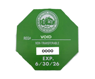 Transfer Station Sticker-FY26