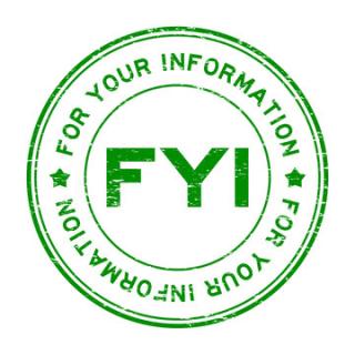 Green FYI logo