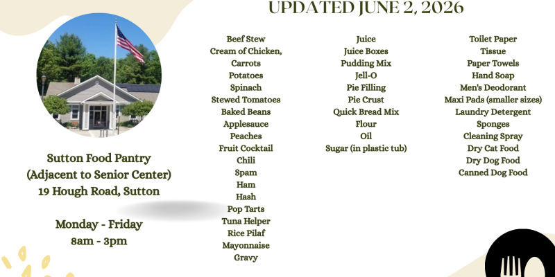 Food Pantry June 2