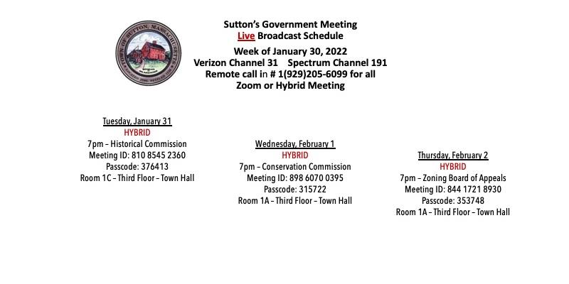 live meeting schedule