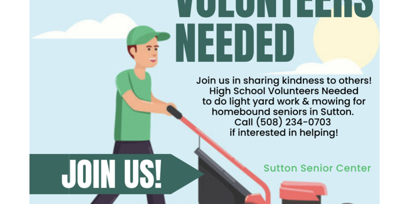 Volunteers Needed - Senior Center