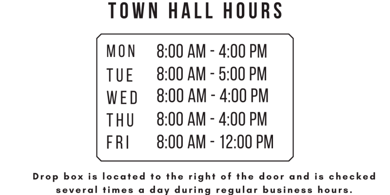 Town Hall Hours