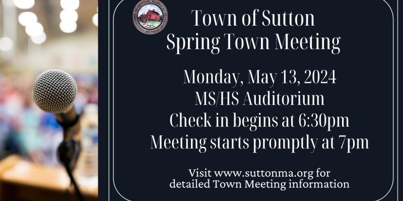 Spring Town Meeting