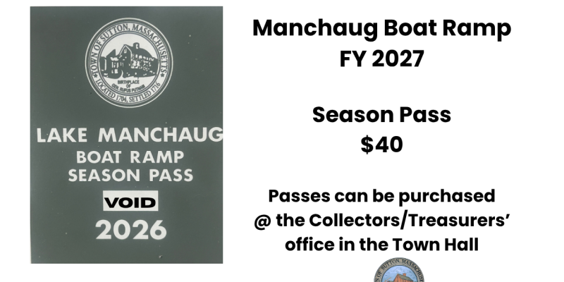 Manchaug Boat Ramp Stickers